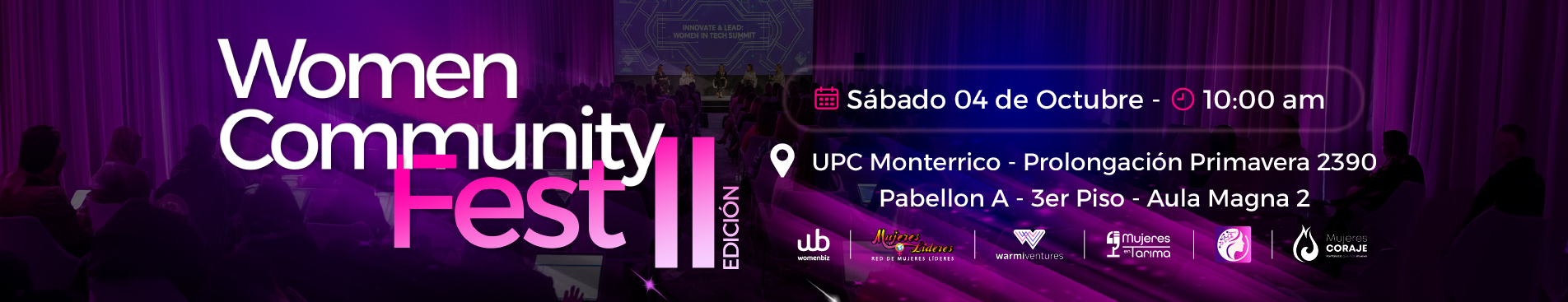 Women Community Fest 2025 - II Edición